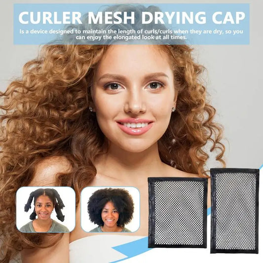 Curly Hair Stretcher Net Drying  Hair Cap Curling Hair Styling Mesh for Women Drying Net Personal Hair Care Products for Long