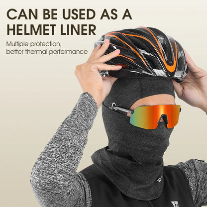 WEST BIKING Winter Fleece Cycling Cap Hat Windproof Men Women Sport Scarf Balaclava Ski Bicycle Motorcycle Running Neck Warmer