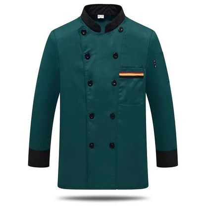 Professional Short/LONG Sleeve Chef Jacket for Food Service Industry Restaurant Chef Coat  Chef Jacket Uniform