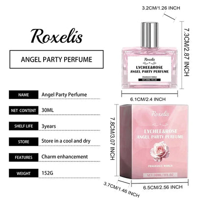 30ML Pheromone High Quality Perfume Lasting Fragrance for Women Concentration Angel Party Niche Fragrances Motivational Rose