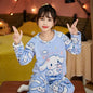 2025 Children Fleece Pajamas Warm Flannel Sleepwear Girls Boy Nightwear Coral Fleece Kids pijamas Homewear Winter Pyjama