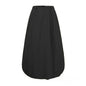 Vintage Summer Skirts Women High Waist Solid Cotton Skirt Saia Female Beach Maxi Long Skirts Jupe Faldas