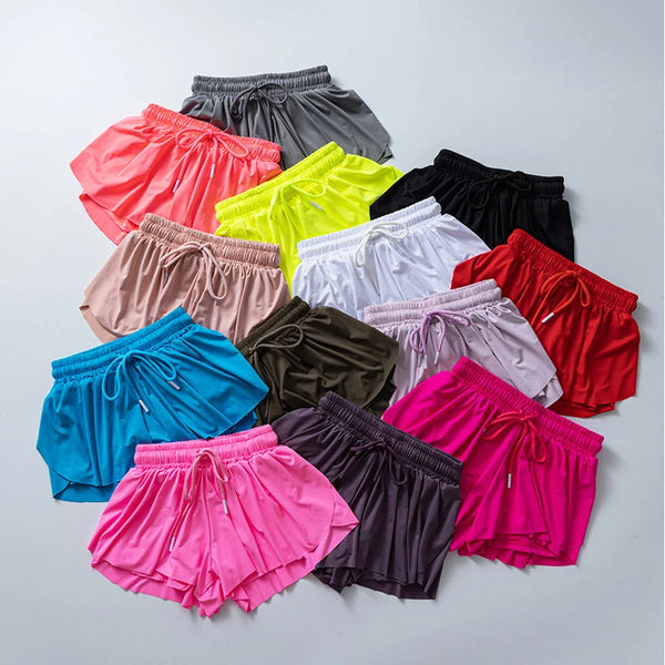 Athletic Shorts for Women Gym Yoga Workout Running Tennis Skirt Comfy Lounge Cute Clothes Casual Shorts Parent-child Clothing