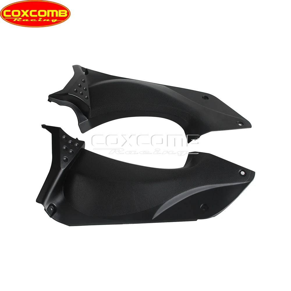 For Kawasaki ZX-14 ZX14 ZZR1400 Motorcycle Dash Cover Fairing Replacement Black Air Duct Ram Panel Trim Covers Fairing Cowl