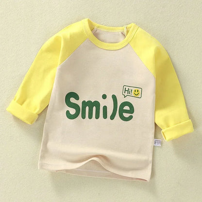 Children's Clothing Boys Girls T-Shirt kids clothes Cartoon Tops Long Sleeve Baby Clothing Autumn Winter Cotton Print Sweatshirt