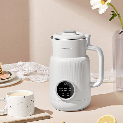 600ml Soybean Milk Machine Portable Food Blender Electric Juicer Mixer Automatic Heating Soymilk Maker Rice Paste Machine 220V