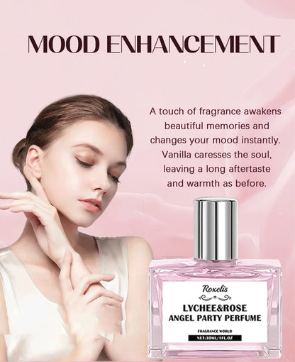 30ML Pheromone High Quality Perfume Lasting Fragrance for Women Concentration Angel Party Niche Fragrances Motivational Rose