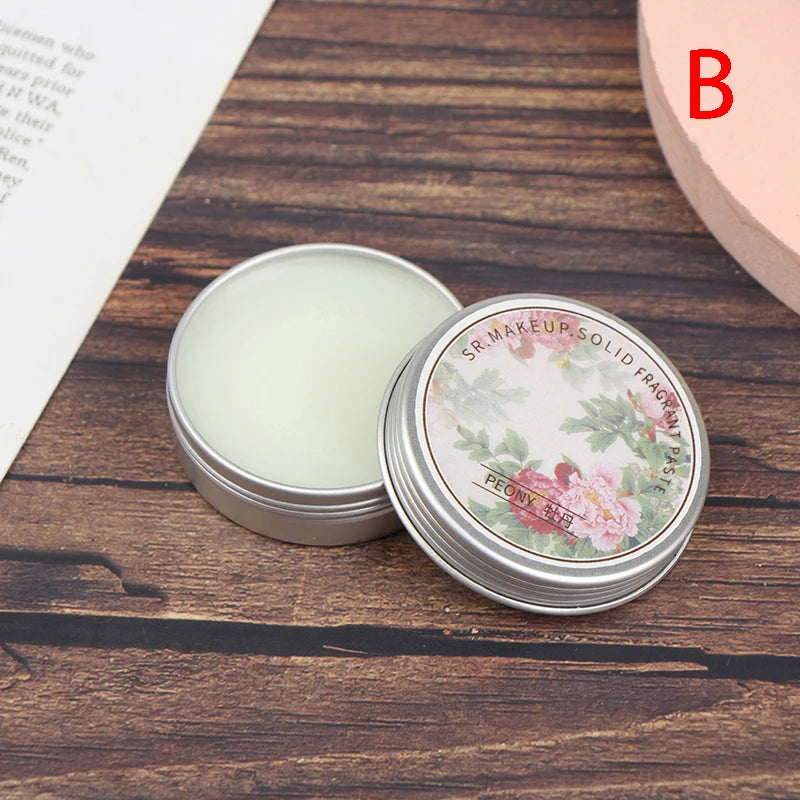 Women Solid Perfume Portable Balm Long-Skin Fragrance Fresh And Elegant Women Solid Perfume Body Aroma Gift