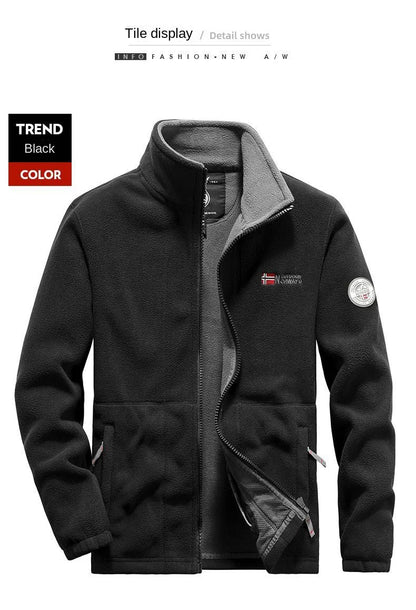 Men's Winter Fleece Ski Jacket