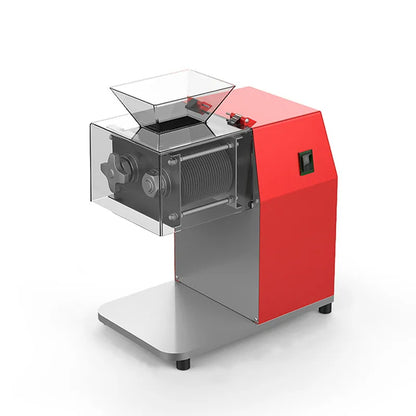 850W Commercial Home Meat Slicer Automatic Shred Slicer Dicing Machine Electric Multi Function Red Meat Grinder