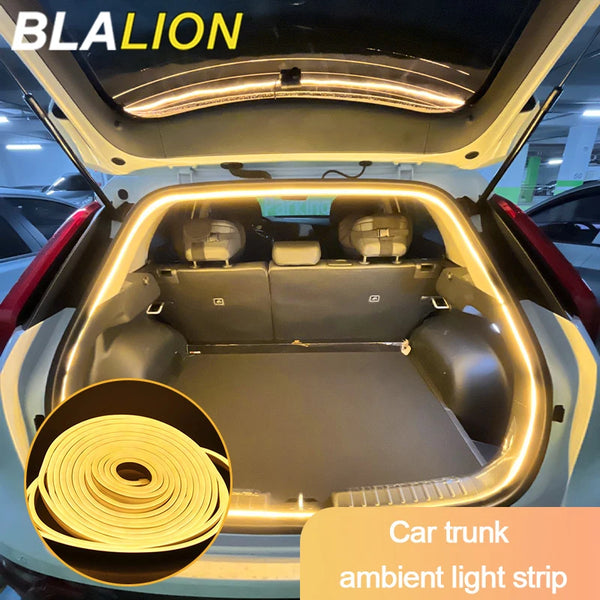 BLALION Frunk Brighten LED Strip Modified Ambient Light For Tesla Model 3 Y S 5M Waterproof Flexible Atmosphere Lamp