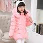 Autumn Winter Girls Jacket Cute Rabbit Bear Keep Warm Little Princess Plush Jacket Hooded Zipper Sweater 3-12 Years Kids Clothes