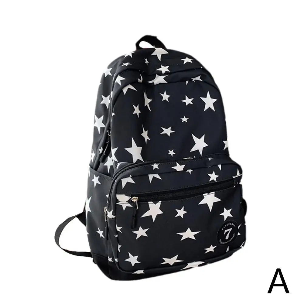 Star Backpack For Women Men, 17 Inch Star Laptop Backpack College Bag Cute Travel Backpack Student Back To School Casual Bo U1E8