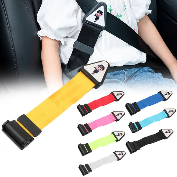 Car Child Seat Belt Retainer Adjustment and Fixation Anti-stroke Belt Children Shoulder Guard Buckle Seatbelt Adjuster for Kids