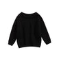 Newest Newborn Baby Girl Boy Knitted Long Sleeve Autumn Winter Sweater Solid Loose Pullover Casual Tops Kids Clothes 3M-5Y