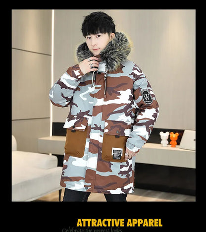 Thick Fleece Hooded Parka - Trendy Winter Jacket