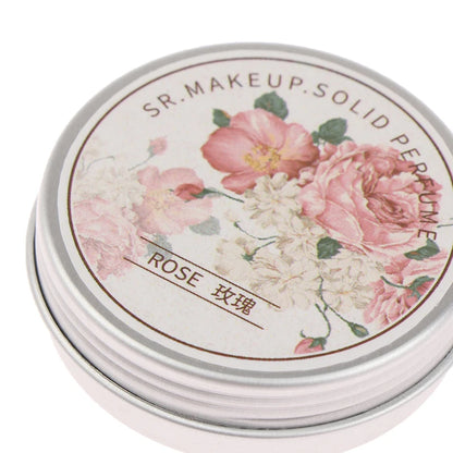 Women Solid Perfume Portable Balm Long-Skin Fragrance Fresh And Elegant Women Solid Perfume Body Aroma Gift