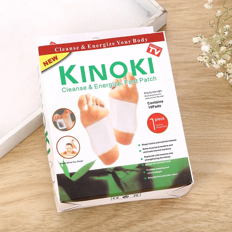 Beauty Health Korean Foot Paste Wormwood Foot Patch KINOK Hot Sale Cleansing Detox Slimming Product Improve Sleep