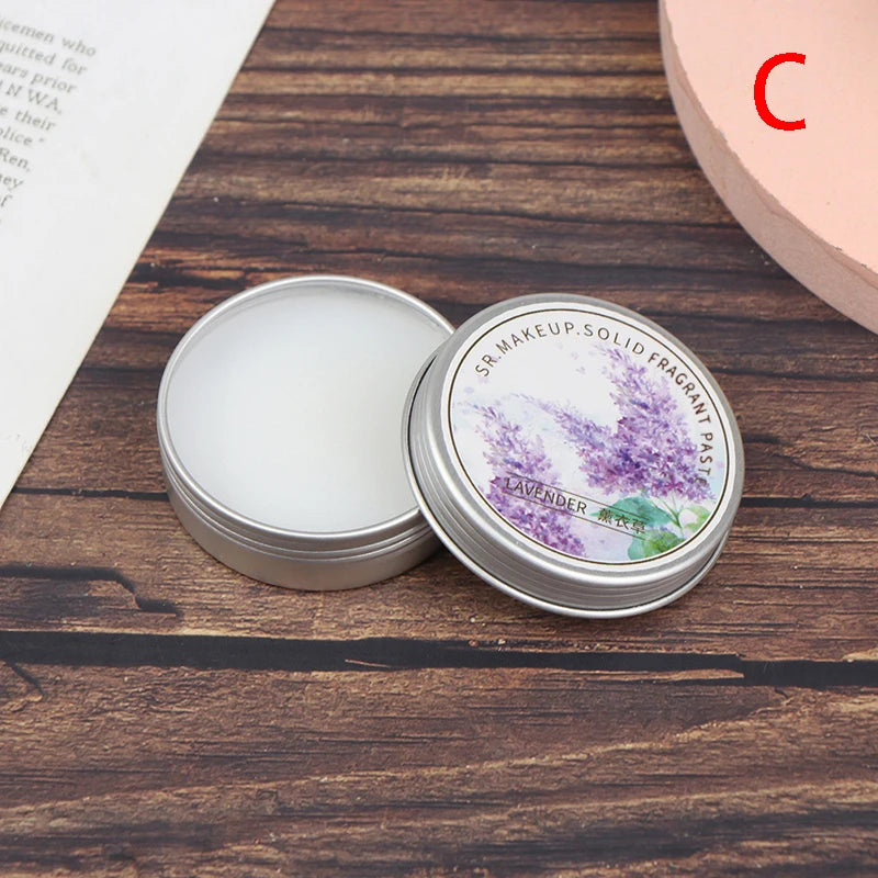 Women Solid Perfume Portable Balm Long-Skin Fragrance Fresh And Elegant Women Solid Perfume Body Aroma Gift