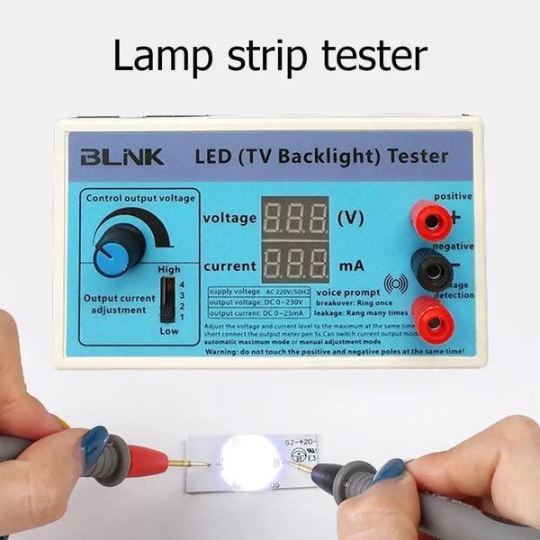 LED Tester LED Lamp TV Backlight Tester Multipurpose LED Strips Beads Test Tool Measurement Instruments for LED Light