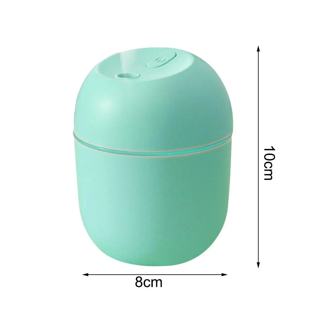 Ultrasonic Mini Air Humidifier Aroma Essential Oil Diffuser For Car USB Fogger Mist Maker with LED Night Lamp Home Appliance