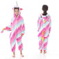 Kids Pijamas Shark Kigurumi Parenting Animal  Onesie Unicorn Sleepwear Bodysuits Adult Full Body Jumpsuits Winter Flannel