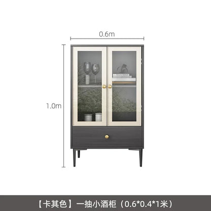 Display Storage Kitchen Cabinet Sideboard Console Living Room Buffet Glass Cupboard Closet Alacenas Para Cocina Mueble Furniture