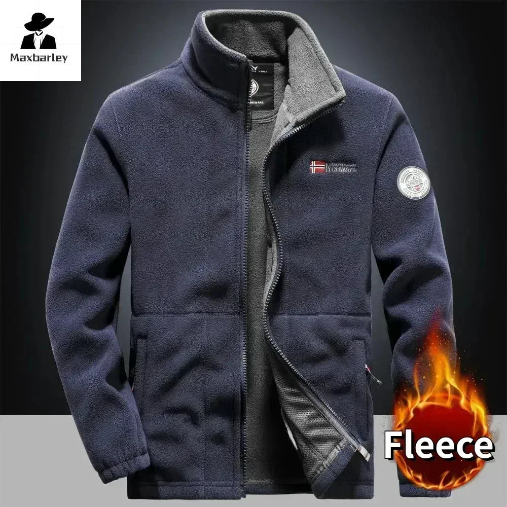 Men's Winter Fleece Ski Jacket