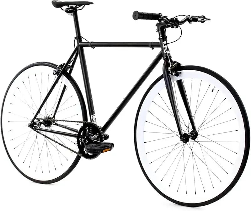 Fixed Gear Single Speed - Perfect Urban Commuter Bicycle With Front Rear Brakes - Ideal For Teens And Adults