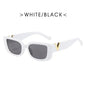 Retro Rectangle Sunglasses Women Brand Designer Vintage Small Frame Sun Glasses Ladies Classic Black Square Oculos De Sol