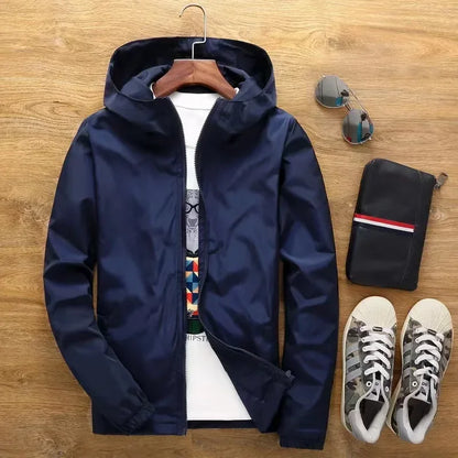 Men's hooded jacket