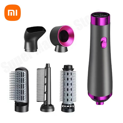 Xiaomi 5in1 Hair Dryer Multifunctional Airflow Hot Air Brush Hair Straightener Curler Iron Volumizer Blowers Electric Hair Dryer