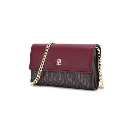 Classic Solid Color Exquisite Craftsmanship Light Luxury Design New 2025 Chain Bag Letter Element Women's Crossbody Bag