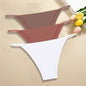 Women Seamless Panties Sexy Low Rise Briefs for Female Mluti Colors Breathable Lingerie Ice Silk No Trace Underwear Soft S-XL