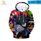 4T-16T Anime Cosplay Hoodies Sweatshirts Hoodie Kids 3D Print Costume T Shirt Short Sleeve New 2025 Cartoon Tops Tee