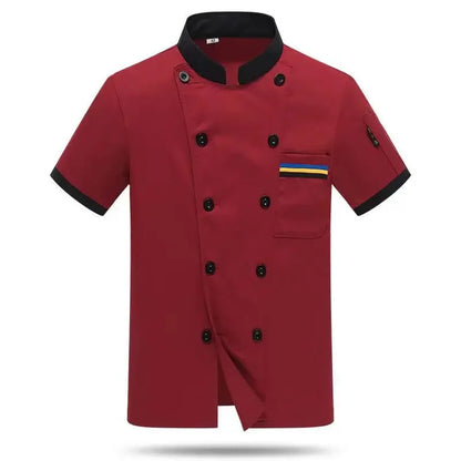 Professional Short/LONG Sleeve Chef Jacket for Food Service Industry Restaurant Chef Coat  Chef Jacket Uniform