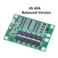 3S/4S 40A 60A Li-ion Battery Charger Protection Board 18650 BMS For Drill Motor 11.1V 12.6V/14.8V 16.8V Enhance/Balance