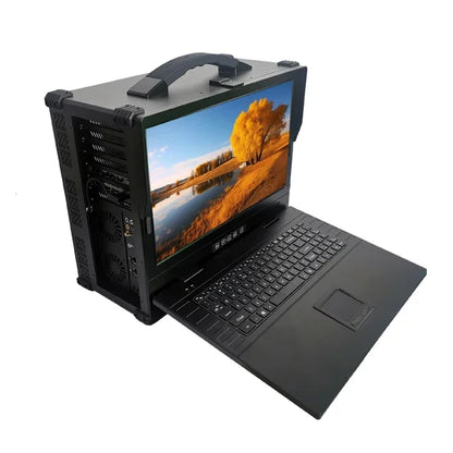 Hot Selling 17.3 Inch High Quality Portable Laptop Industrial Grade Rugged Computer With Case