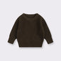 0-6T Newborn Baby Sweater Kid Boy Girl Winter Clothes Warm Thick Knit Pullover Top Infant Long Sleeve Basic Knitwear Outfit