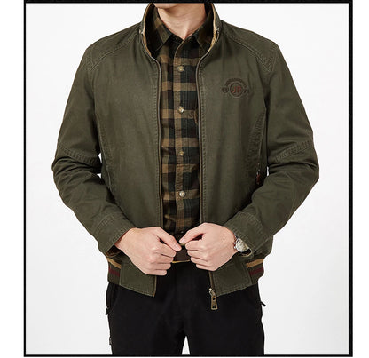 DIMUSI Double-Sided Military Jacket