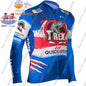 Kids Soudal Quick Step 2025 Cycling Jersey Winter Set World Champion Boys Girl Cycling Clothing Bike Thermal Jacket Suit Maillot