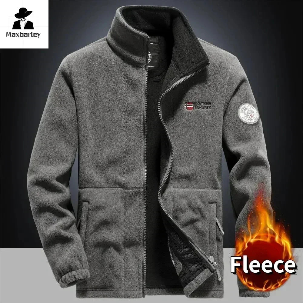 Men's Winter Fleece Ski Jacket