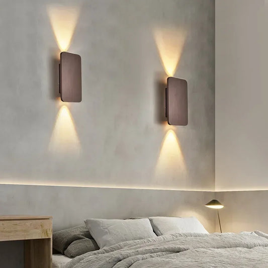 Nordic LED Wall Lights Bedroom Children's Room Entrance Hall Living Coffee Bar Aisle Corridor Gallery Study Loft Indoor Ligthing