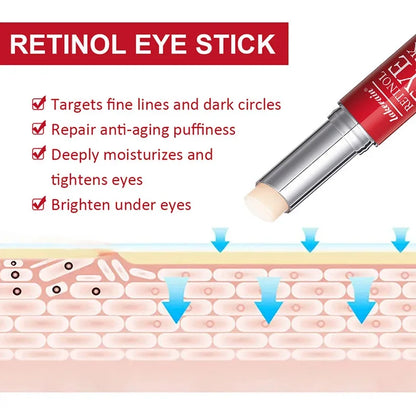 Retinol Eye Cream Remove Eye Bags Dark Circles Under Eyes Anti Aging Lifting Firming Moisturizing Brighten Skin Care Cosmetics