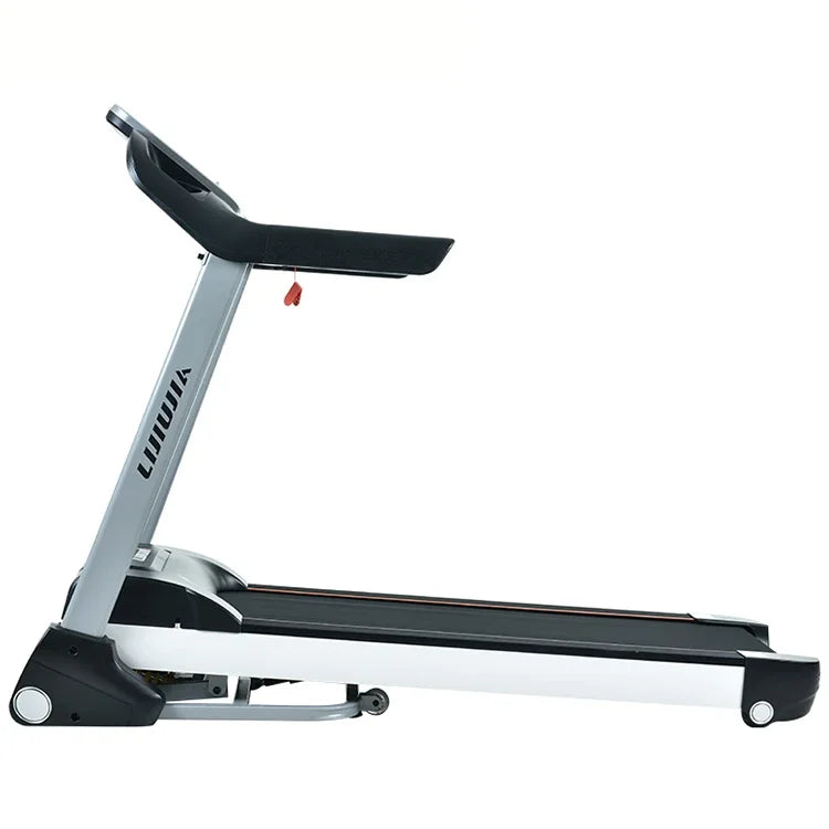 Lijiujia Electric Foldable Semi Commercial Treadmill High Strength Fitness Exercise Running Machine 15% Incline Treadmill