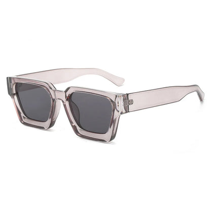 SHAUNA Ins Popular Women Square Sunglasses Retro Men Tinted Shades UV400