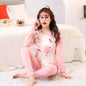 Teens Pijamas Long Sleeve Cotton Pyjamas Kids Clothes Sets Cartoon Big Boy Sleepwear Cute Pajamas For Girls 10 12 14 16 18 Years