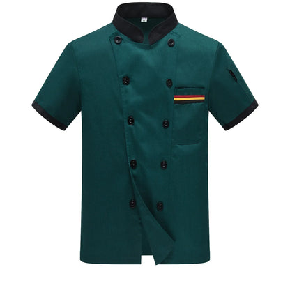 Professional Short/LONG Sleeve Chef Jacket for Food Service Industry Restaurant Chef Coat  Chef Jacket Uniform