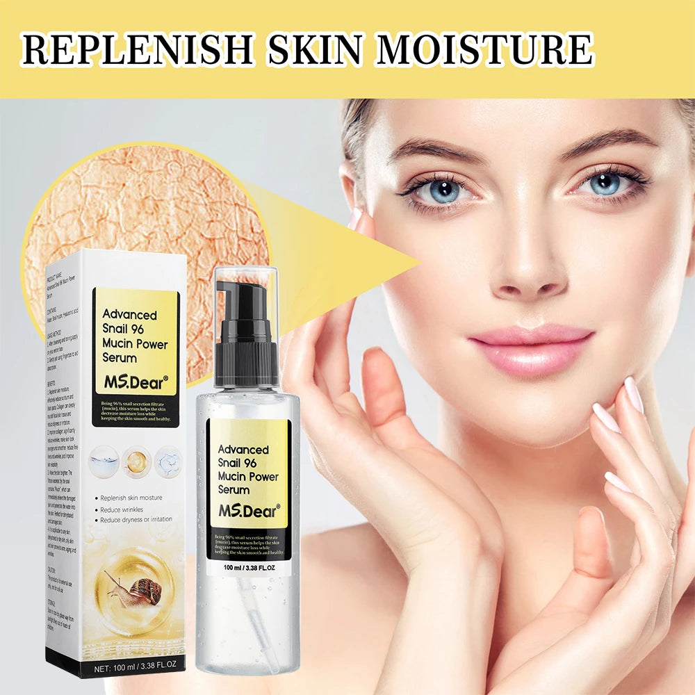 Snail Collagen Face Cream / Repair Essence Hydrating Moisturizing Fade Dark Spots Anti-aging Facial Serum Cream Korean Skin Care