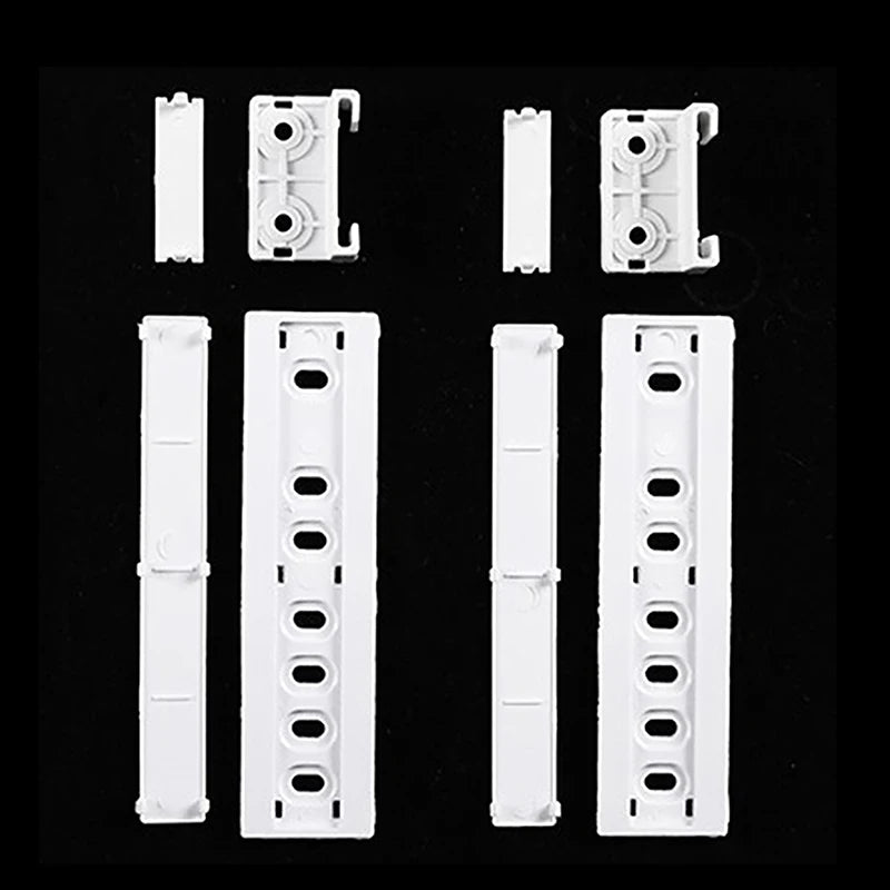 1Set Embedded Refrigerator Slide Rail For Fridge Door Slide Rail Mounting Kit Refrigerator Door Sliding Guide Moving Slide